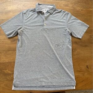 Johnnie-O Men's Gray Polo Shirt